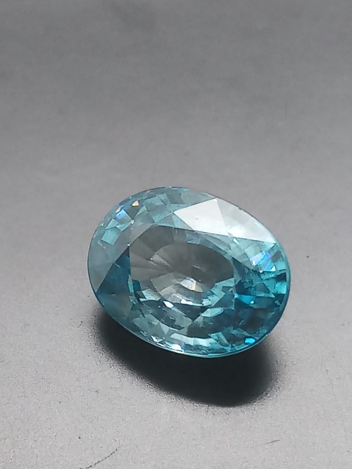 Natural Blue Zircon: Celestial Cerulean 7.05cts- ZR07 (24)