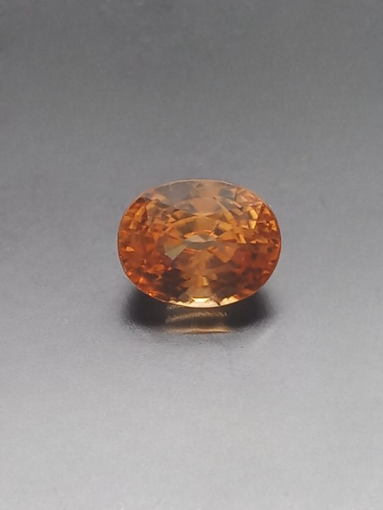 Natural Certified Yellow Zircon: Sunrise Splendor 3.34cts- ZR12 (24)
