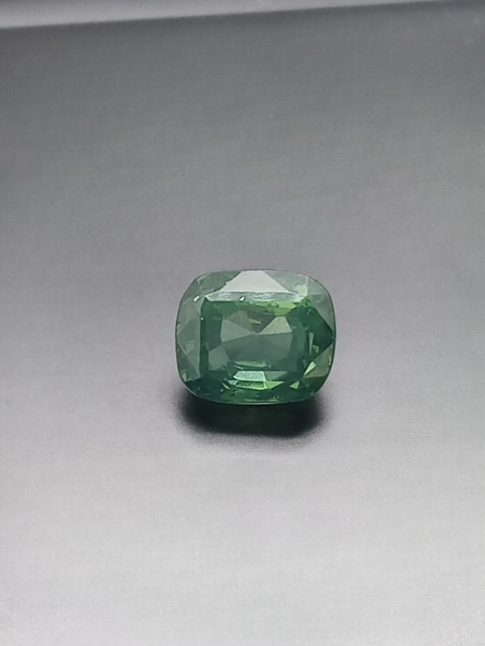 Natural Certfied Green Zircon: Green Perfection 4.92cts- ZR119