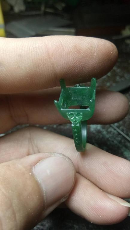 Asscher Citrine with Side Moissanites with half pave 9k Gold Ring