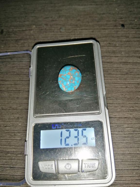 Custom Made with Buyer's own Gemstone Turquiose-As per Design shared by him.
