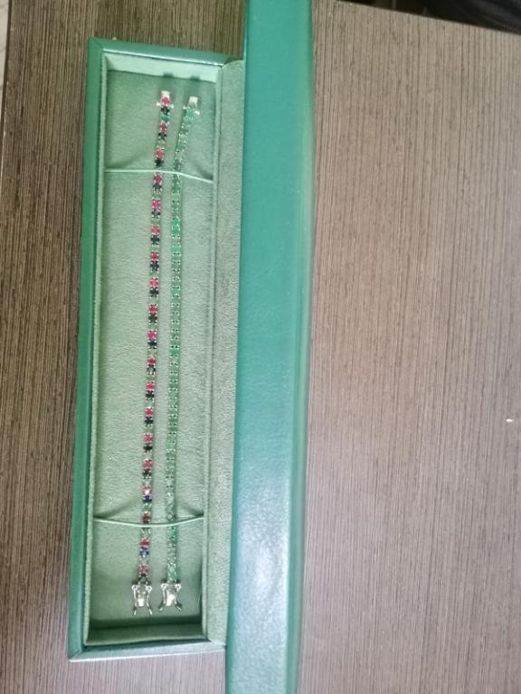 3mm Authentic Emerald Tennis Bracelet