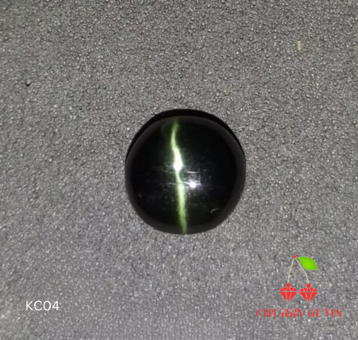 Natural Kornerupine Catseye: Sage Glow 3cts- KC04 (24)