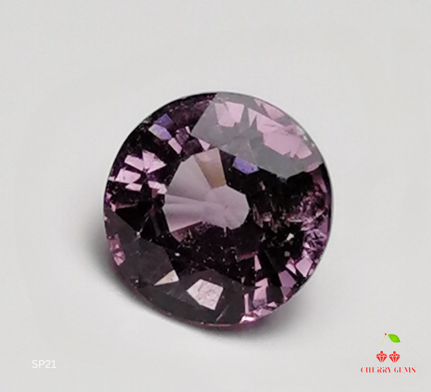 Natural Certified Spinel: Royal Plum Essence 1.35cts- SP21 (24)