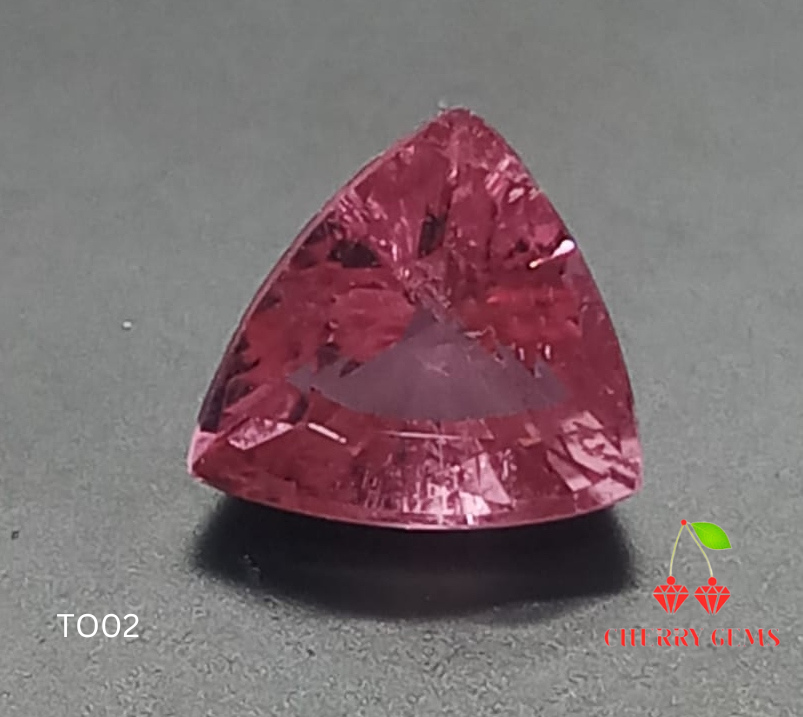 Natural Certified Tourmaline: Rosy Dawn Sparkle 1.55cts- TO02 (24)