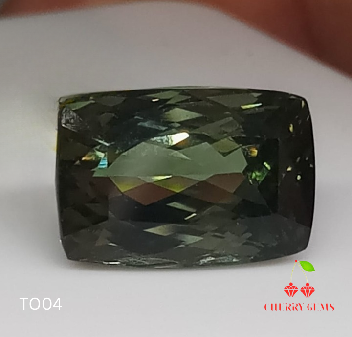 Natural Certified Tourmaline: Minty Fresh 7.84cts- TO04 (24)