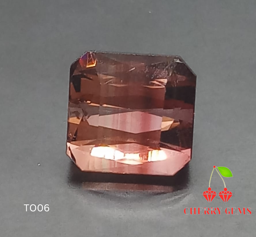 Natural Certified Tourmaline: Peach Paradise 4.7cts- TO06 (24)