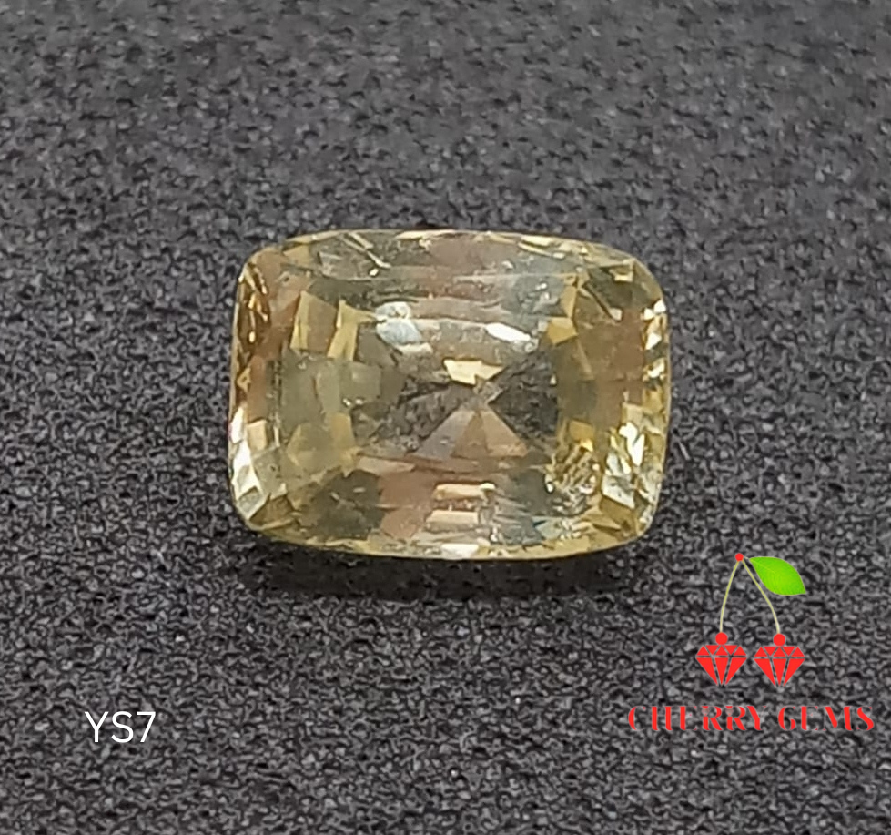 Natural Unheated Yellow Sapphire: Golden Majesty 3.03cts -YS7 (24)