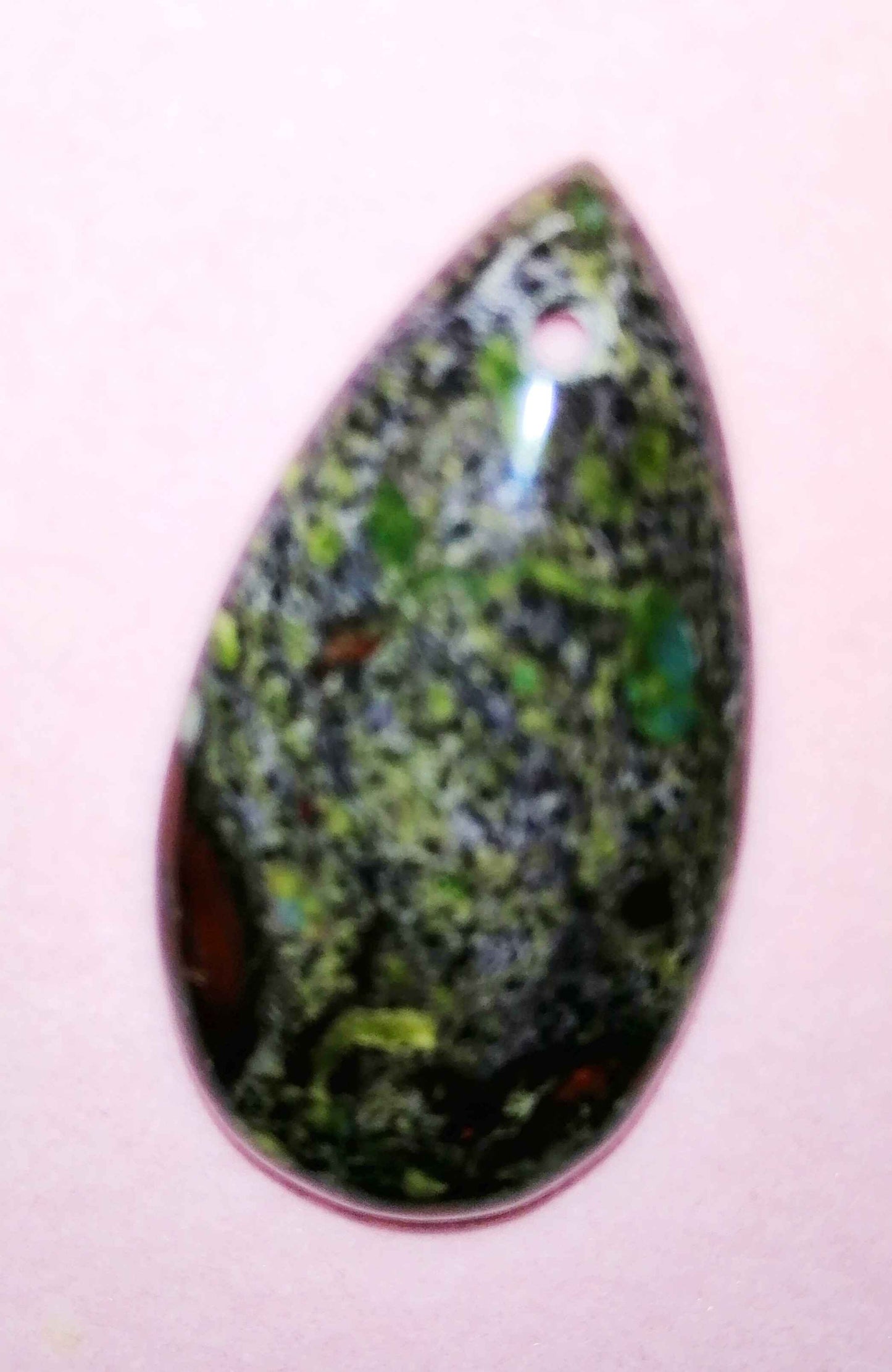 NATURAL RED/GREEN DRAGON BLOODSTONE 2BLS103