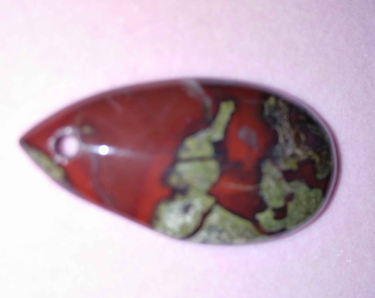 NATURAL RED/GREEN DRAGON BLOODSTONE