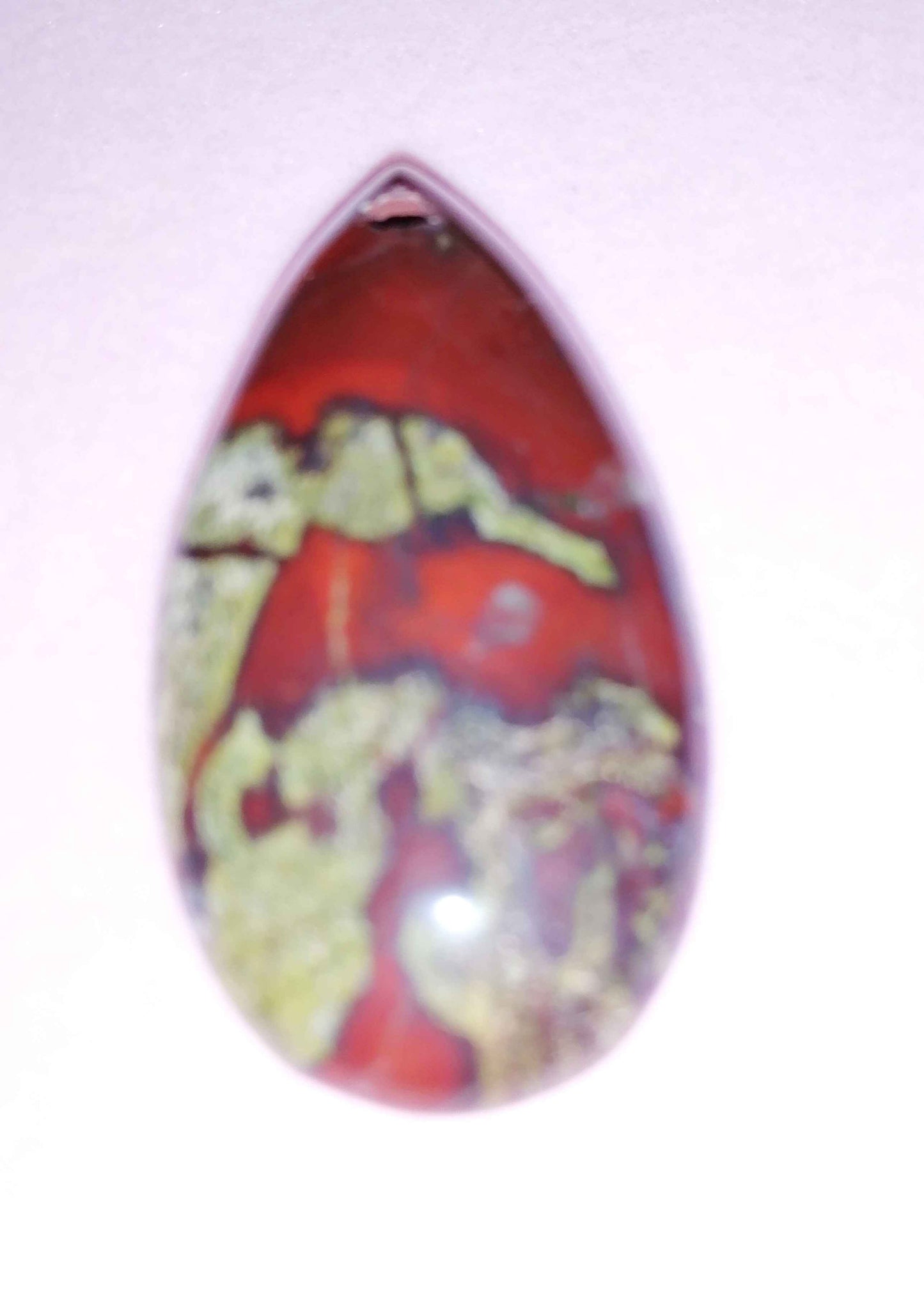 NATURAL RED/GREEN DRAGON BLOODSTONE