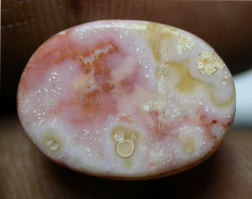 Natural Double head cabochon Agate 2DHA158