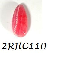 Natural Royal Pink RHODOCHROSITE Pear Shape Gemstone