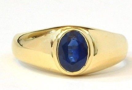 Royal Azure Bombe Ring