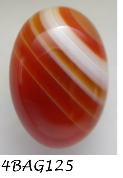 Natural Orange Band Agate