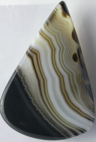 Natural Botswana Band Agate 4BBA118