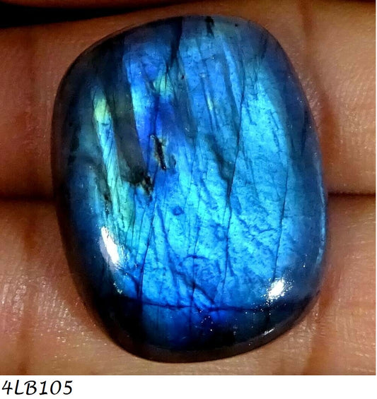 Natural Blue Labradorite Cushion Shape Cabochon Loose Gemstones