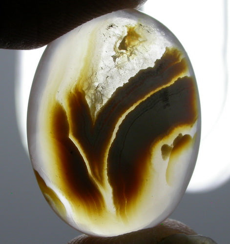 Natural Transparent Agate Stone 4TAG105