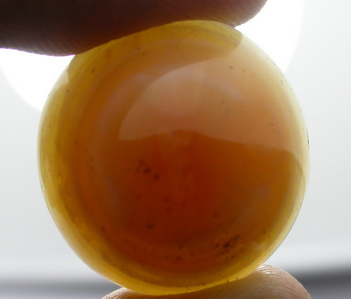 Half Boiled Egg Natural Agate 4UAG108