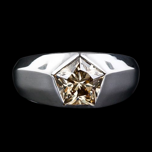 Pentastar Diamond Ring