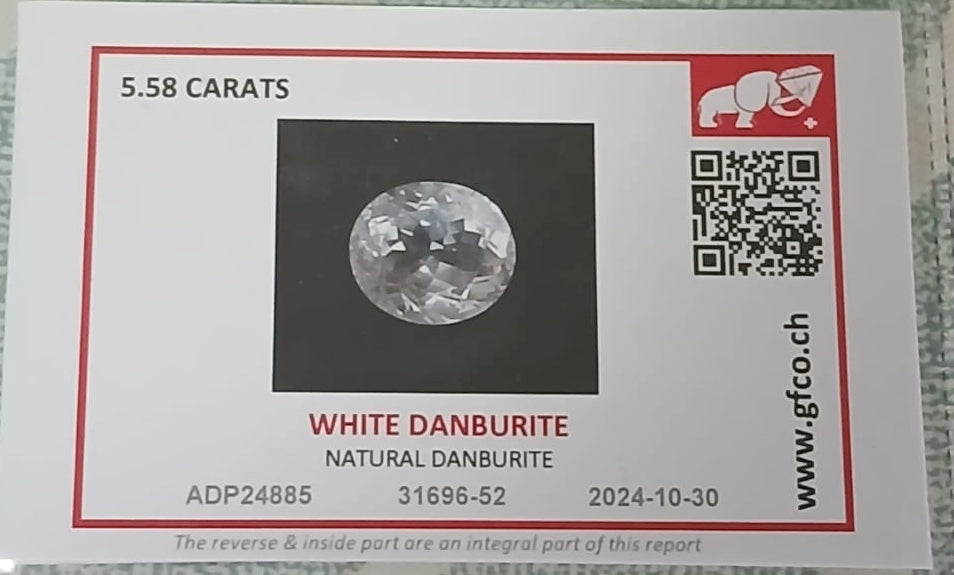 Natural Certified Danburite 5.58cts - DA09 (24)