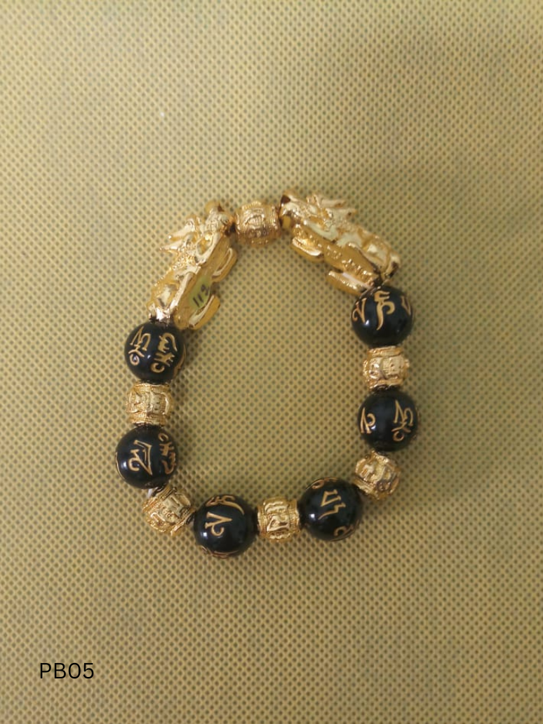 NATURAL PIXIU TIGER EYE BRACELET PB05