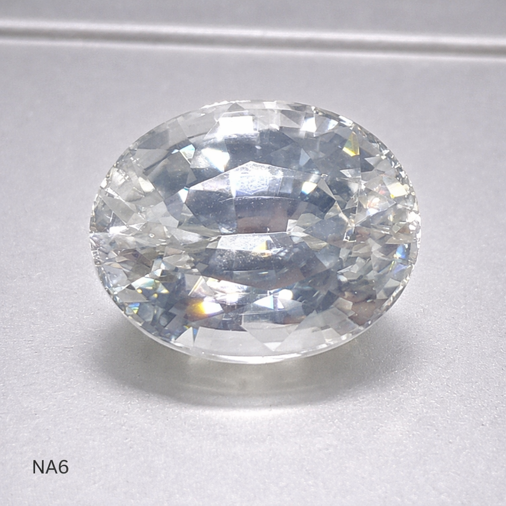 Natural Certified Zircon: Clear Zircon 25.89cts- NA6 (24)