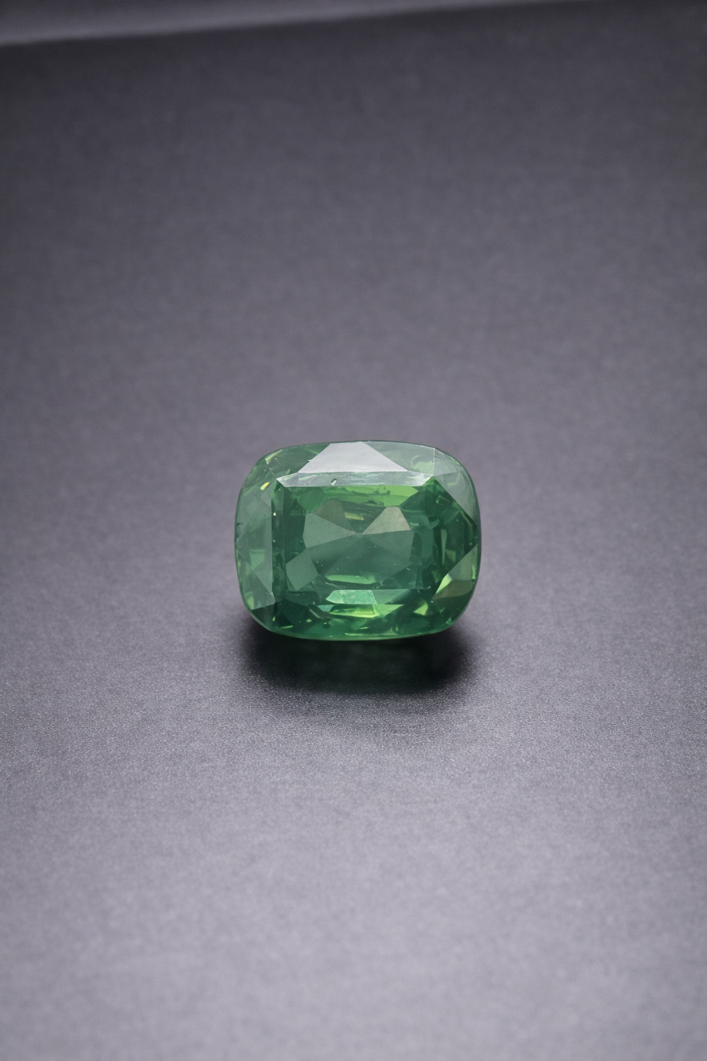Natural Certfied Green Zircon: Green Perfection 4.92cts- ZR119