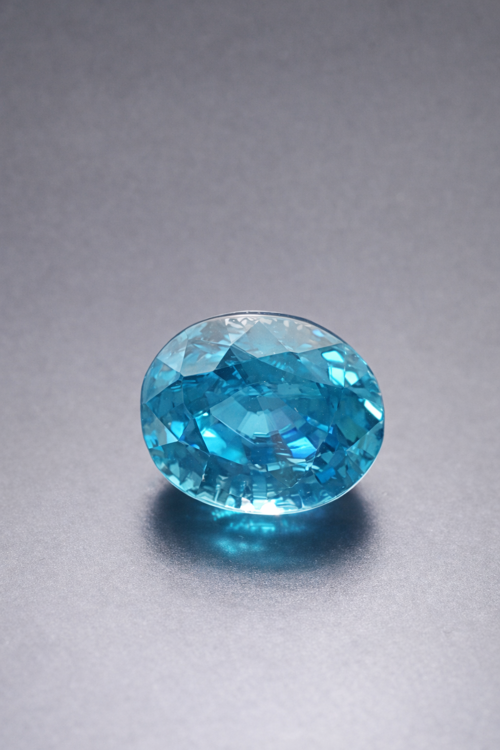 Natural Certified Blue Zircon: Aqua Gleam 3.6cts- ZR20 (24)