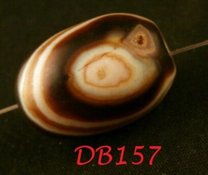 Natural Tibetan Dzi one Eyed Bead