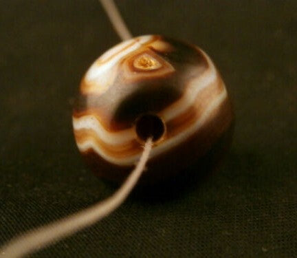 Natural Tibetan Dzi one Eyed Bead