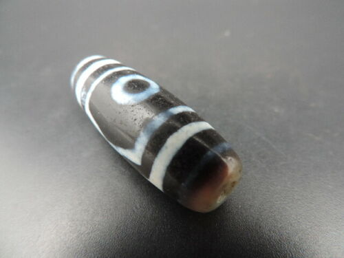 Natural 3 Eyes Tibetan Old Agate Dzi Beads Tibet Dzi Bead