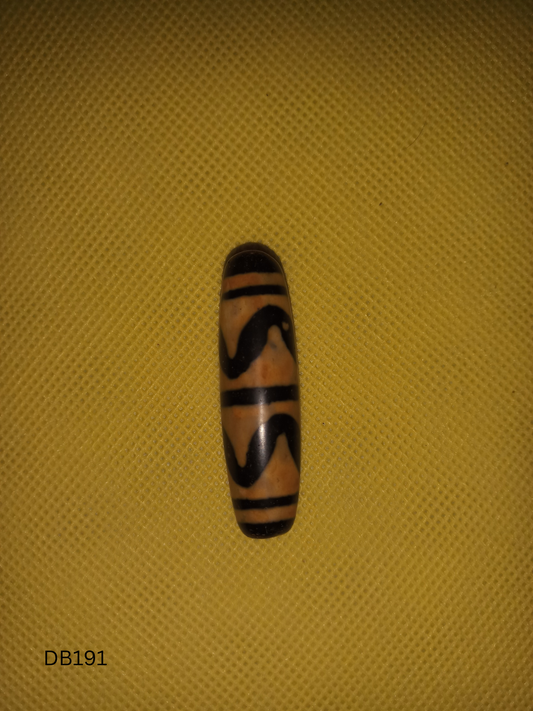 Authentic Natural Tibetan Dzi Tiger Tooth Bead