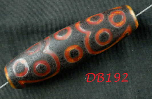 Authentic Natural Tibetan Old Dzi 13Eyed Bead