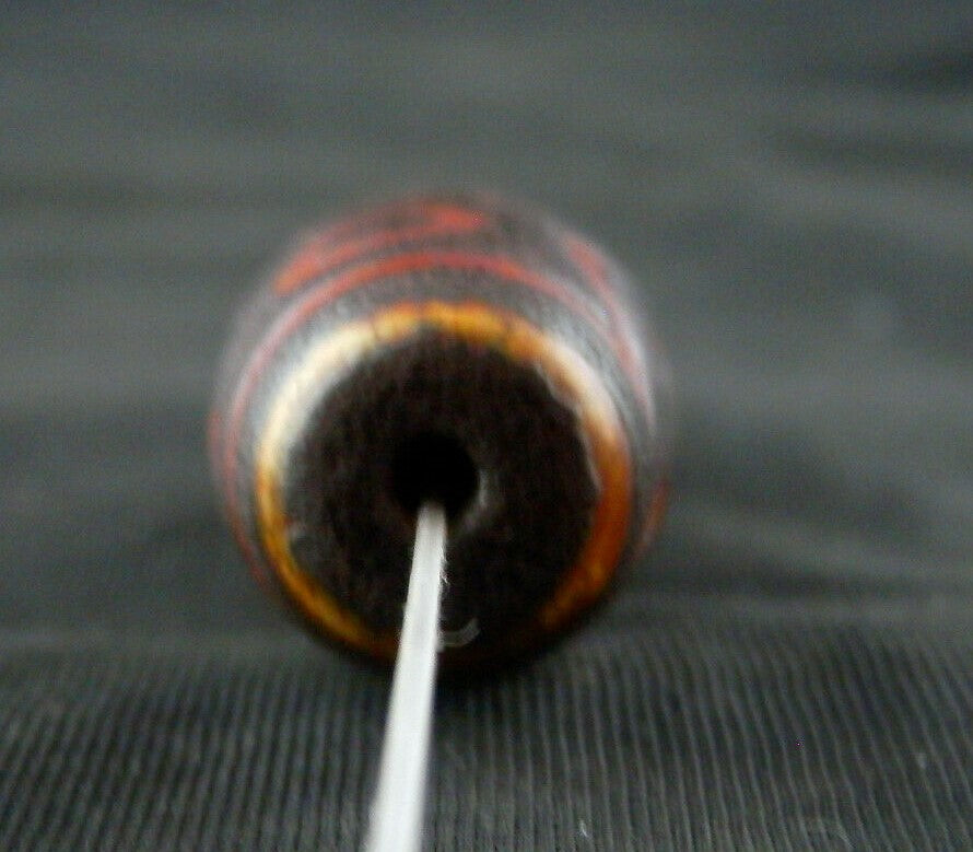 Authentic Natural Tibetan Old Dzi 13Eyed Bead