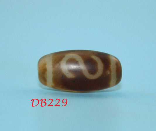 Authentic Natural Dzi old Bead from Tibet