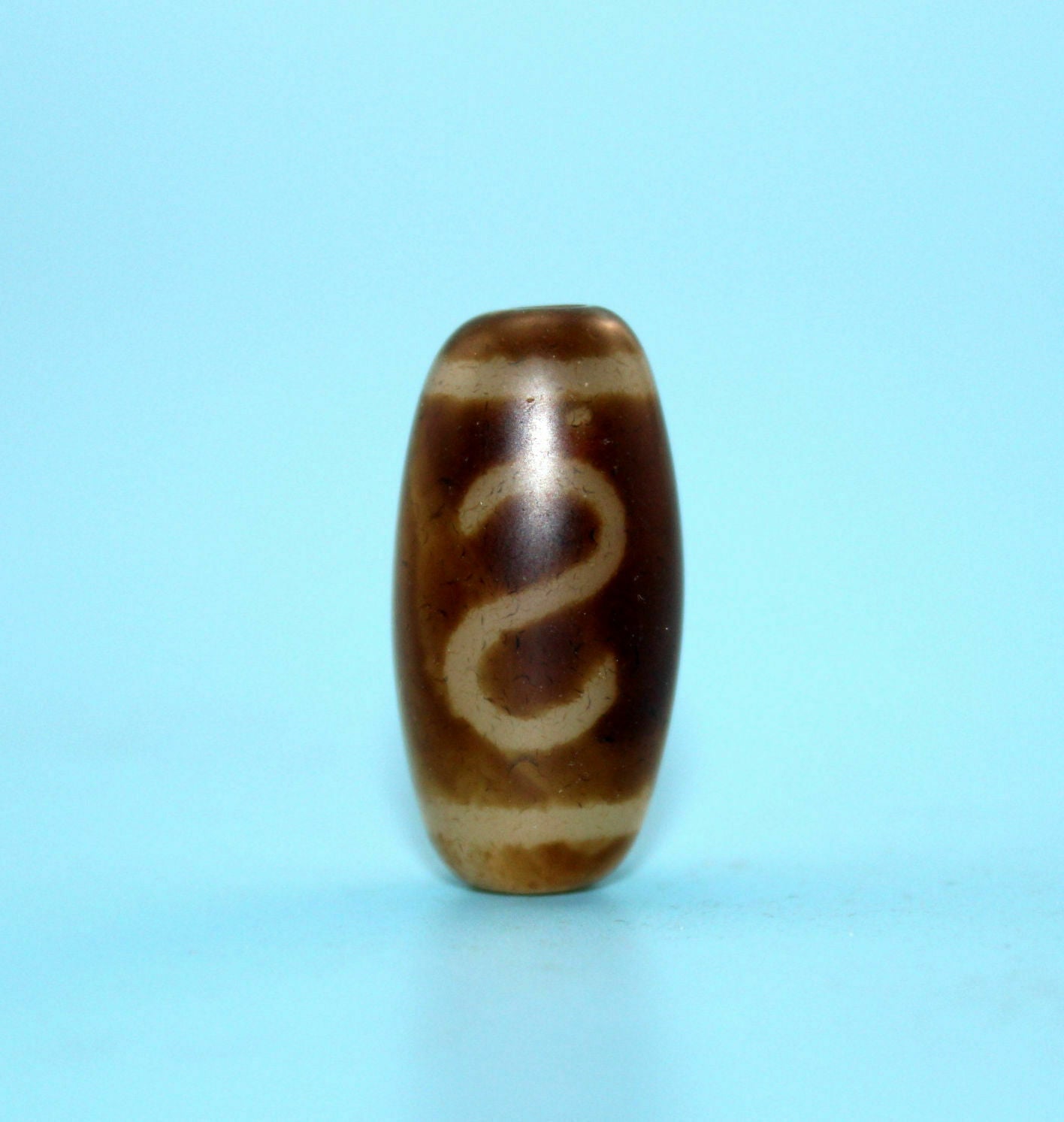 Authentic Natural Dzi old Bead from Tibet