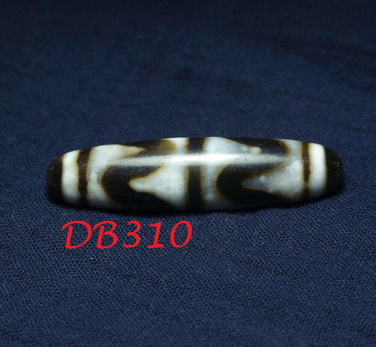 Certified Natural Authentic Tibetan Old DZI Bead Pendant