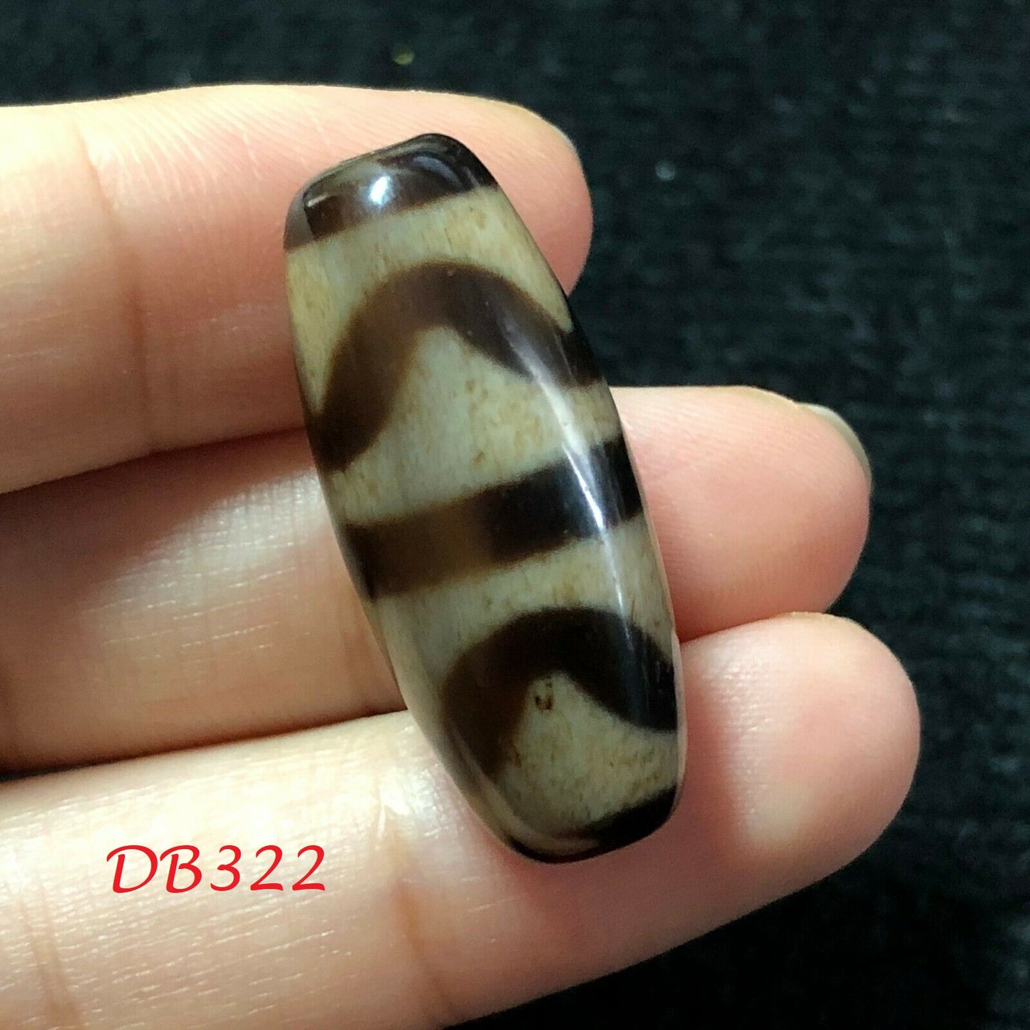 Natural Authentic Old Tibetan Dzi Bead