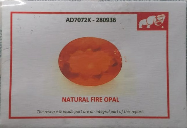 NATURAL FIRE OPAL FO01