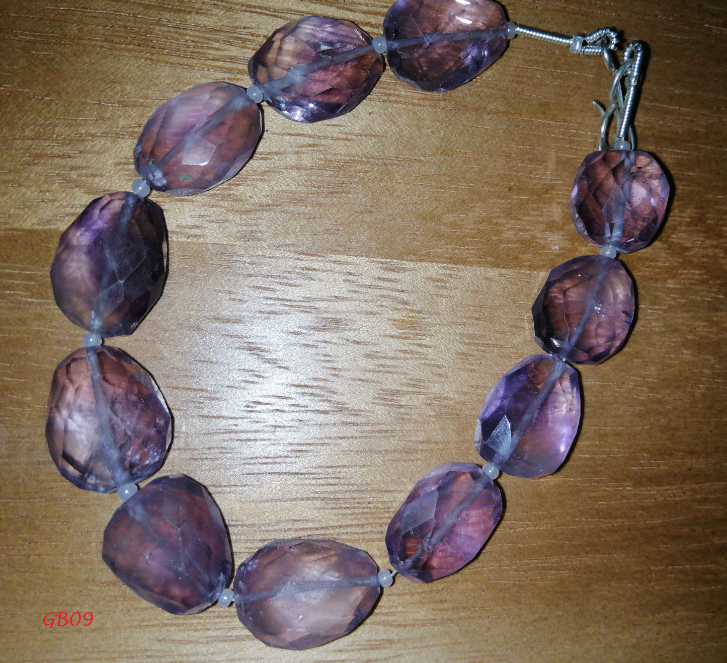 NATURAL AMETHYST BRACELET (8.5MM)