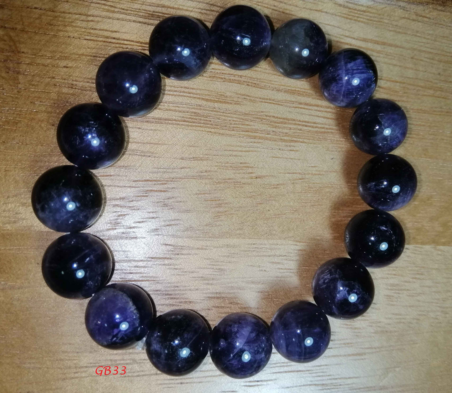 NATURAL AMETHYST 2PCS BRACELET