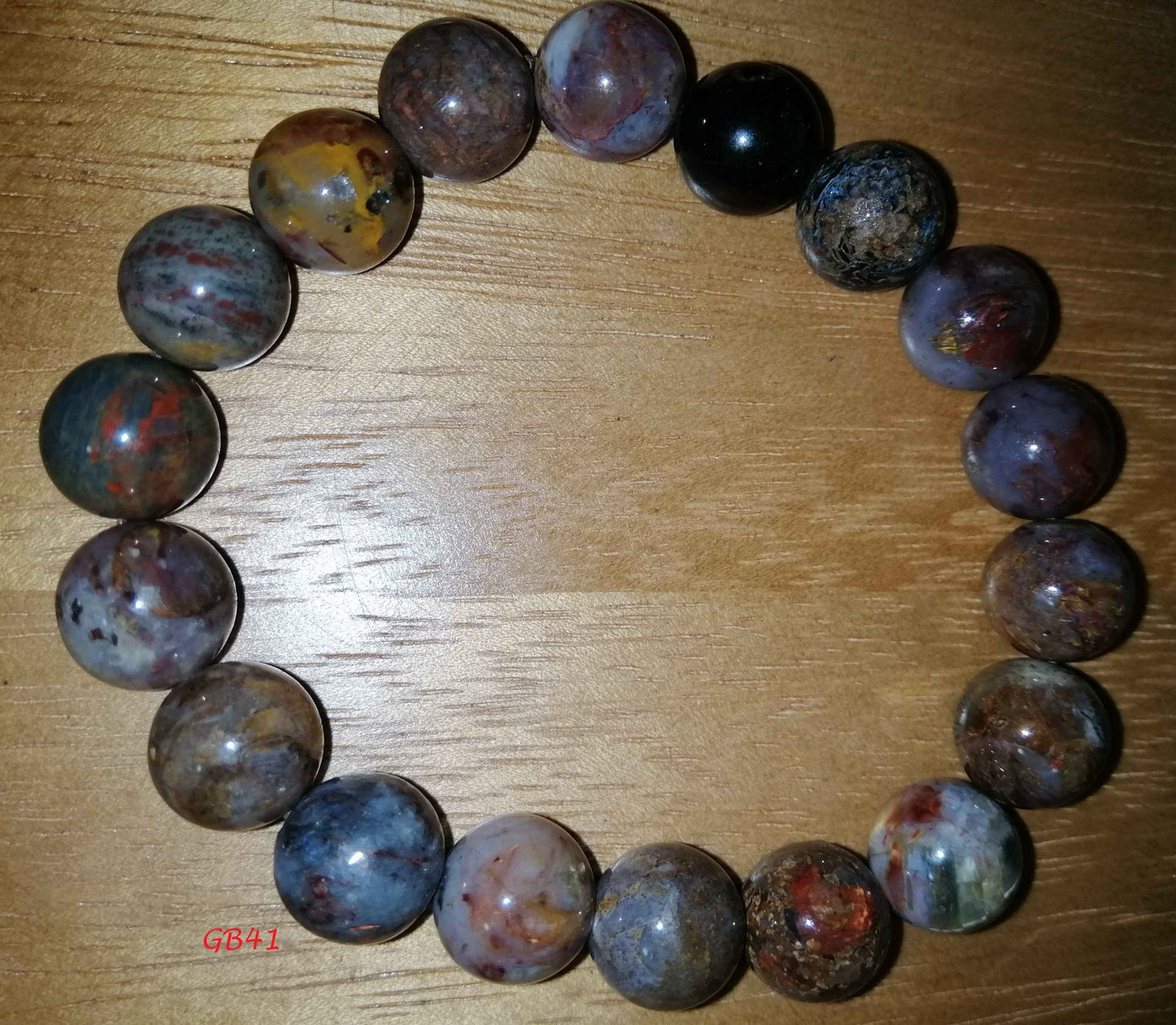 NATURAL PIETERSITE BRACELET (11.2MM)