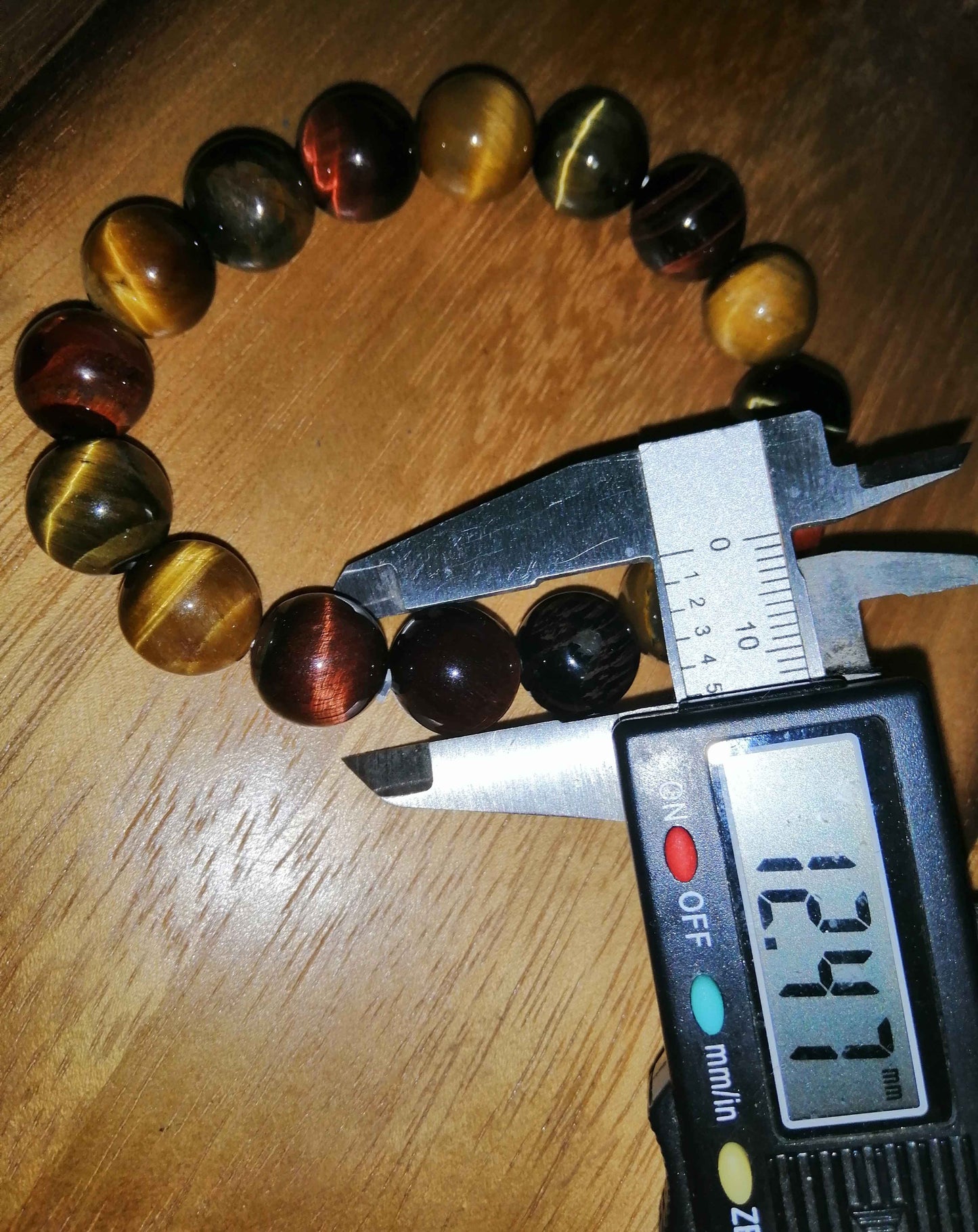 MIXED TIGER EYE BRACELET