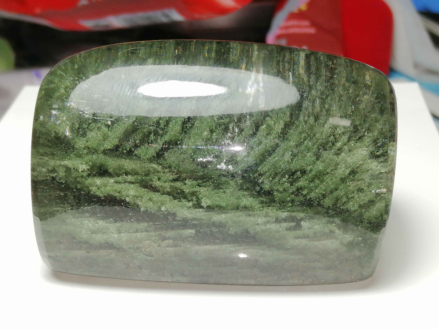 NATURAL GREEN PHANTOM QUARTZ