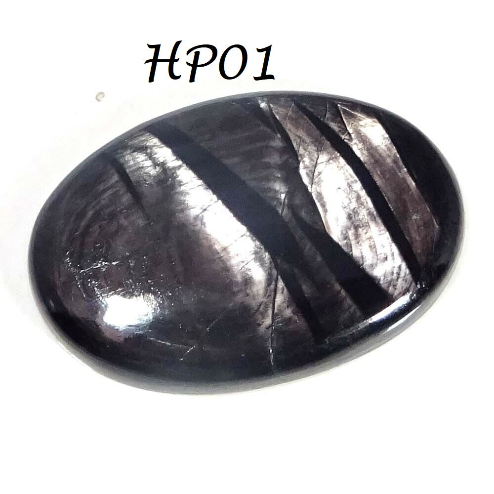 Natural HYPERSTHENE Stone  Oval Cabochon Loose Gemstone