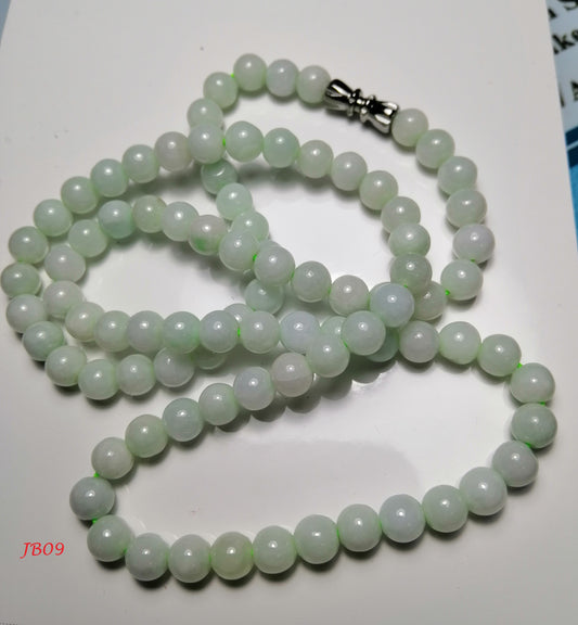 NATURAL JADE NECKLACE (6MM)