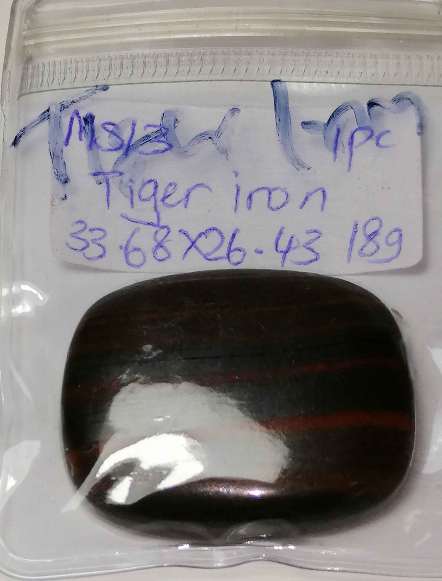 NATURAL TIGER IRON MINERAL