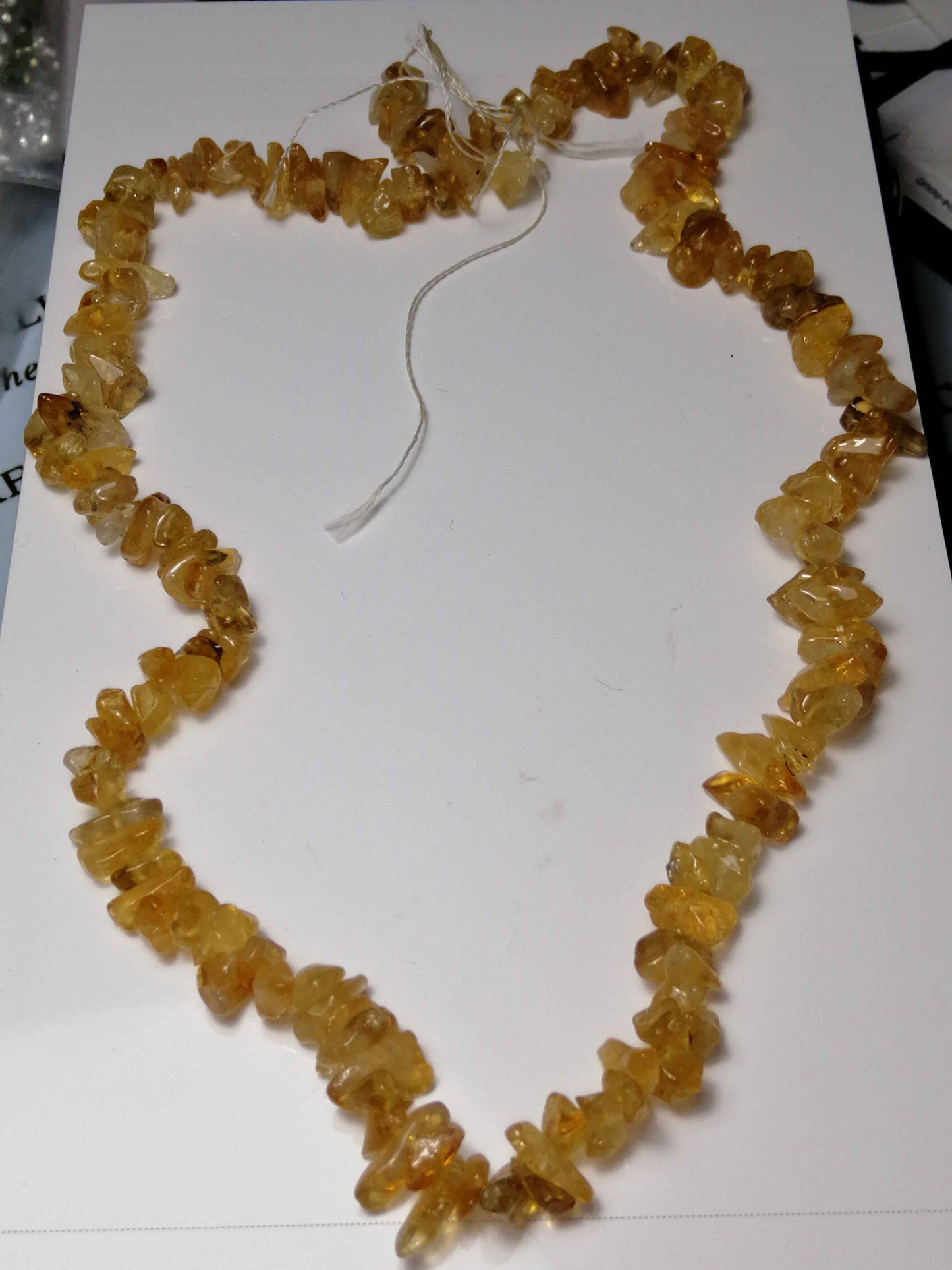 NATURAL CITRINE BEADS