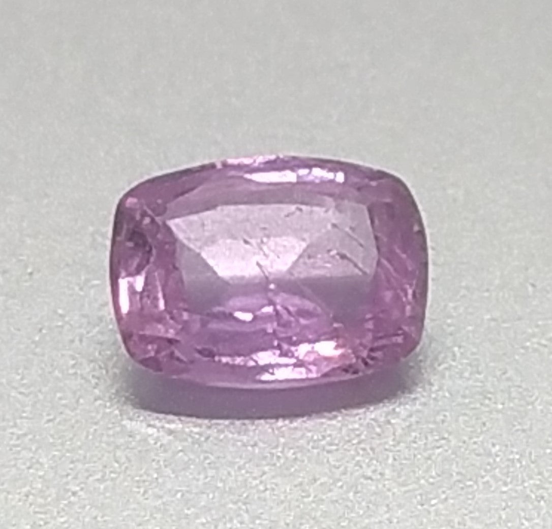 Swiss Lab Certified UNHEAT Natural Pink Sapphire 0.97cts Gemstone - Ready for Setting